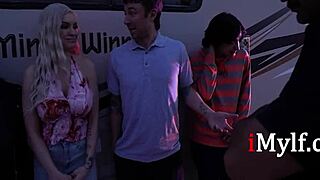 these ladies handled the cop with some wild action on a family trip.