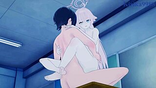 takanashi hoshino and utazumi sakurako have intense sex