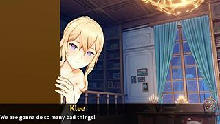 Klee's prank adventure with jean scenes