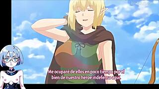 can you handle the futanari in isekai harem monogatari hentai 4?