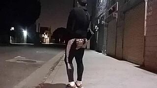 Gay Latino Bubble Butt Sells Holes in Street!