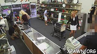 Beautiful amateur with cute tight pussy gets rough hardcore fucking and sucking