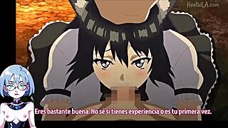 can you handle the futanari in isekai harem monogatari hentai 4?