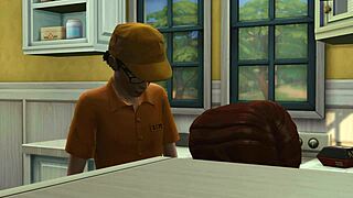SimxStory - Cheating on Her Husband Becomes Her Dirty Habit