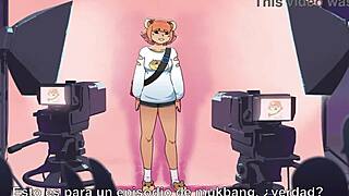 滨路角：毛茸茸动漫肛交内射挑逗？