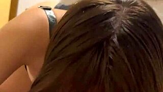 She greedily sucks and fucks until throatpie cumshot.