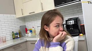 Hey, first time nerves? Stepmom and stepdaughter got steamy!