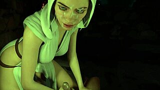 3D Hentai Princess Leia Organa Star Wars Handjob Joi Teaser