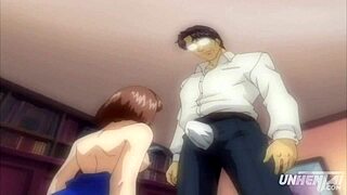 hentai stepdad can’t resist touchin young stepdaughter in swimsuit, uncensored oops