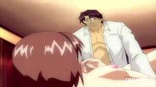 hentai stepdad can’t resist touchin young stepdaughter in swimsuit, uncensored oops