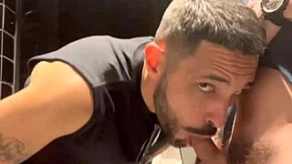 us chilling by the pool and hitting the bathrooms