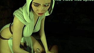 3D Hentai Princess Leia Organa Star Wars Handjob Joi Teaser