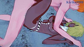 Nel Tu, Nelliel, Tier Harribel, Ichigo Kurosaki in Wild Bleach Hentai Sex