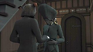Dishonored The Sims 4 Gay Porn With Anal Handjob and Masked Fun