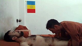 waking my hairy man with a sweet morning blowjob surprise