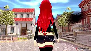 Eris catches Roxy fucking and joins in Mushoku Tensei