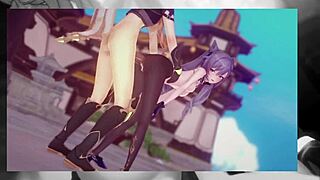 刻晴原神同人合集 - 火辣！