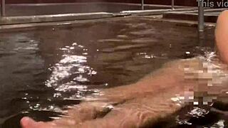 Is my wet hair turning you on in this sexy scene?