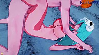 Nel Tu, Nelliel, Tier Harribel, Ichigo Kurosaki in Wild Bleach Hentai Sex