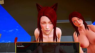 My New Family Episode 500 Features a Cute Redhead Teen 18+ with Small Tits 😊