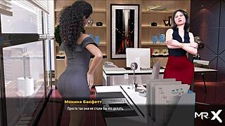 Boss Lifts Up His Secretary's Dress In Fashion Business E2 52
