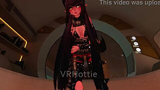 Slow dance turns into hot POV fuck in VRChat