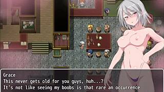 Outdoor anime porn with humiliation and exhibition in Labyrinth Town