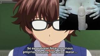 Hatsukoi Jikan Ep 1 Pt-BR - Ivy stars in steamy hentai action with big cartoon tits.