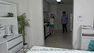 Petite wife dominates and gets cum inside her husband