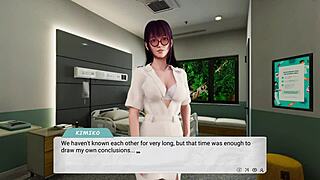 Let's play in sex hospital, Kimiko in doggystyle with big tits.