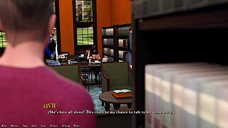 Being A Dik 12 - Library Date With Hot Rich Girl