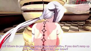 arlecchino naked fucked in genshin?