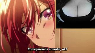 Hatsukoi Jikan Ep 1 Pt-BR - Ivy stars in steamy hentai action with big cartoon tits.