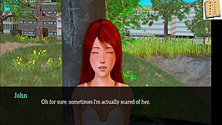 I love my new famly in this anime hentai cartoon episode 143