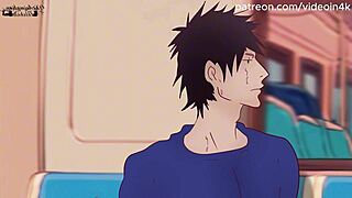 Mita's adventure in subway parody