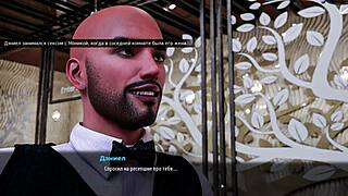 redhead milf slut in 3d cartoon gameplay from fashion business episode 3 part 25