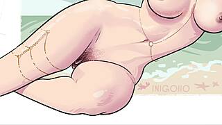 I feel so aroused as Makina plays this teasing game with me, edging and giving femdom instructions while chained in bondage