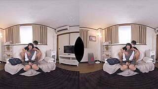 Training Dominant Uniform Girl Hina as Personal Slave