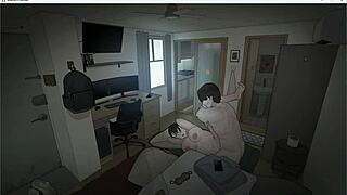 Suggestive Scenes From Tenants Of The Dead Hentai Game