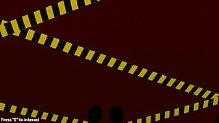 entering the circus babys nightclub with thick animatronics