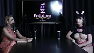 Look At Her Moan And Tits.