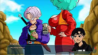 Bulma's insatiable desires in 3D hentai compilation