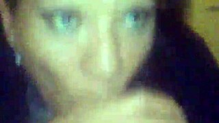 look into my eyes while i suck your cock and swallow the cum 😏