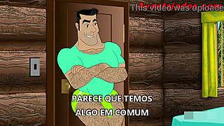 brazilian gay pornstar fucks in cartoon