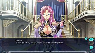 Wow, check out Kyonyuu Fantasy Emeralia in hot threesome action!