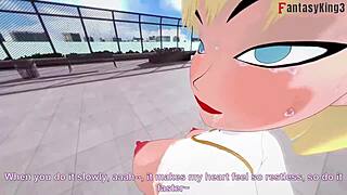3D animated anime with POV feature, fantasy comes true