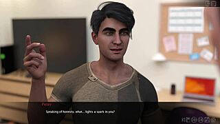 3D adult game with gay characters and cum fetish