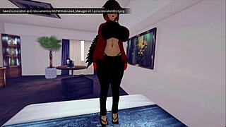 Hololewd Manager Part 3: Mature Woman In Femdom Threesome