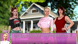 Summer in the City 01 - Kissing My Hot Blonde Lesbian Best Friend