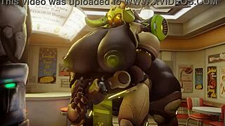 Big 3D Overwatch Orisa Compilation Rocks Hard